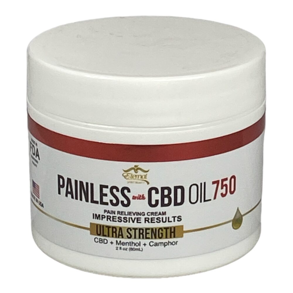 2) Painless with CBD OIL 750