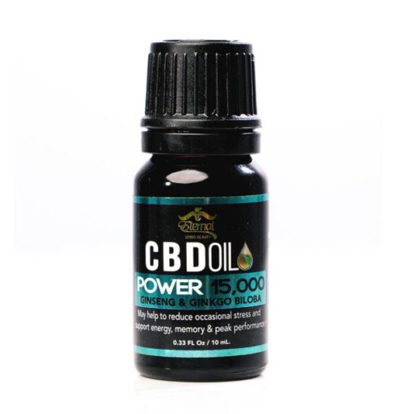 CBD OIL with Ginseng & Ginkgo Biloba 15,000