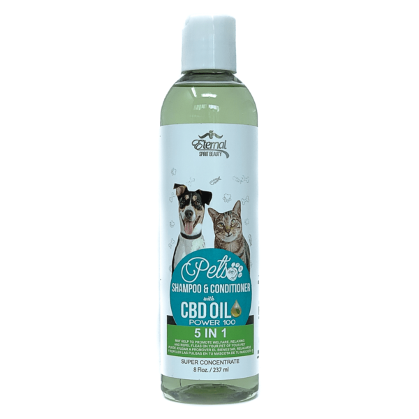 Shampoo & Condition with CBD oil for pets 5 in 1