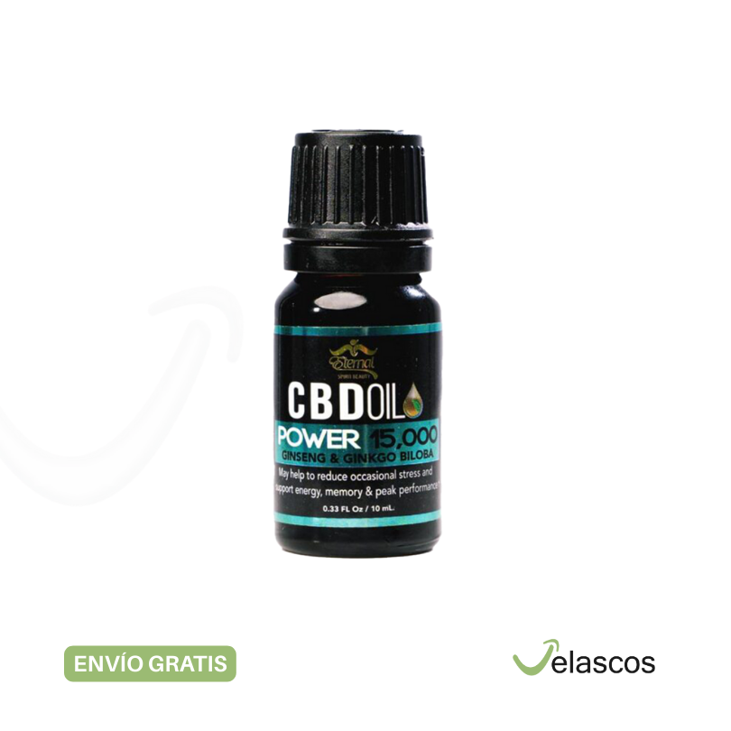 CBD OIL with Ginseng & Ginkgo Biloba 15,000
