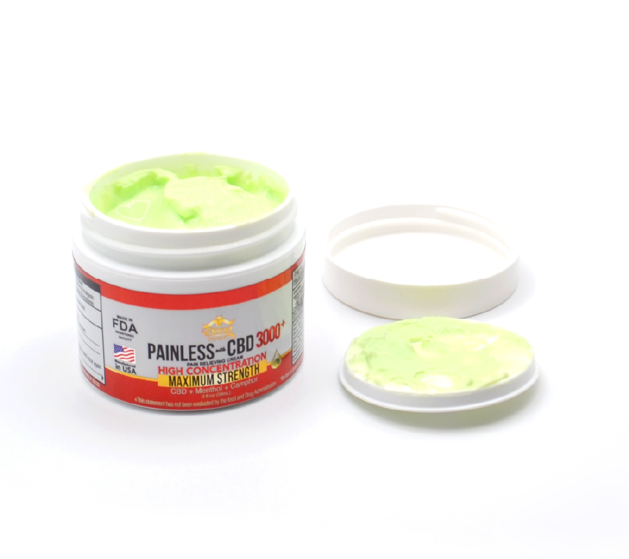 Painless with CBD Oil Cream 3,000 - Image 4